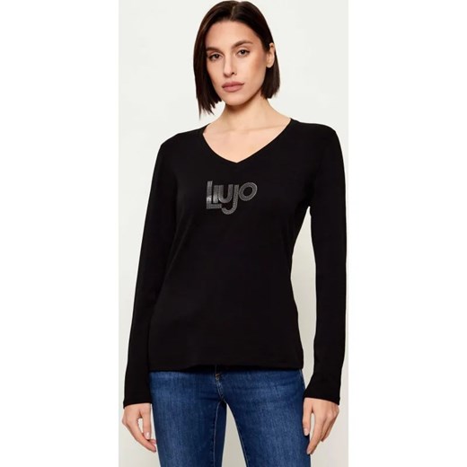 Liu Jo Sport Bluzka | Slim Fit ze sklepu Gomez Fashion Store w kategorii Bluzki damskie - zdjęcie 187679379