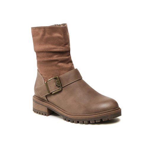 Botki Clara Barson WS5600-11 Brązowy Clara Barson 37 eobuwie.pl