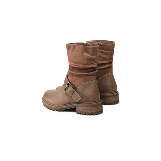 Botki Clara Barson WS5600-11 Brązowy Clara Barson 37 eobuwie.pl