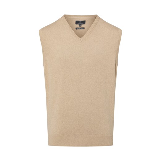 Nils Sundström Sweter damski z dzianiny Kobiety Bawełna melanżowy jednolity ze sklepu vangraaf w kategorii Kamizelki męskie - zdjęcie 187680197