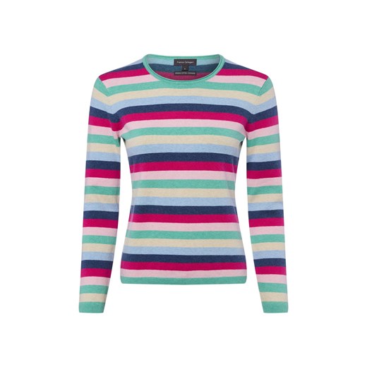 Franco Callegari Damski sweter z dzianiny z zawartością kaszmiru Kobiety wielokolorowy w paski ze sklepu vangraaf w kategorii Swetry damskie - zdjęcie 187680209