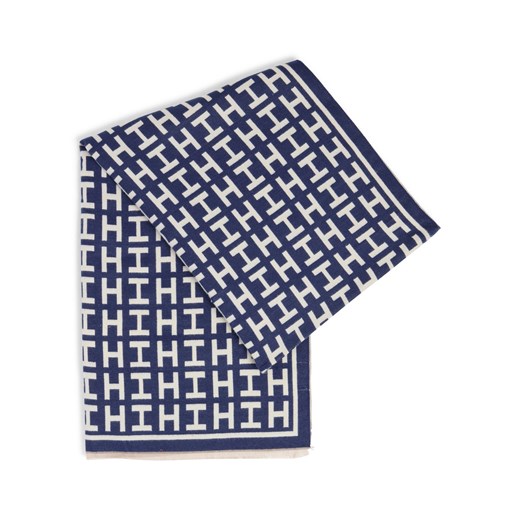 Marie Lund Szalik damski Kobiety wiskoza granatowy wzorzysty ze sklepu vangraaf w kategorii Szaliki i chusty damskie - zdjęcie 187680237