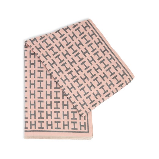 Marie Lund Szalik damski Kobiety wiskoza brudny róż wzorzysty ze sklepu vangraaf w kategorii Szaliki i chusty damskie - zdjęcie 187680239