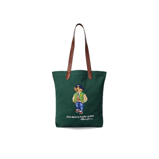 Torba Polo Ralph Lauren 405945886001 Zielony ze sklepu eobuwie.pl w kategorii Torby sportowe - zdjęcie 187680936