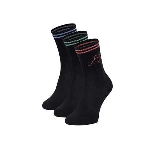 Kappa Skarpety długie CEO_KR_KAPPA_DZ006_W_AW25 Czarny ze sklepu MODIVO w kategorii Skarpetki dziecięce - zdjęcie 187681056