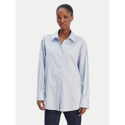 Guess Koszula W6RH57 WAF10 Błękitny Oversize ze sklepu MODIVO w kategorii Koszule damskie - zdjęcie 187681086