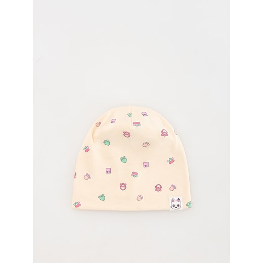 Reserved - Czapka Koci Domek Gabi - beżowy ze sklepu Reserved w kategorii Czapki dziecięce - zdjęcie 187681598
