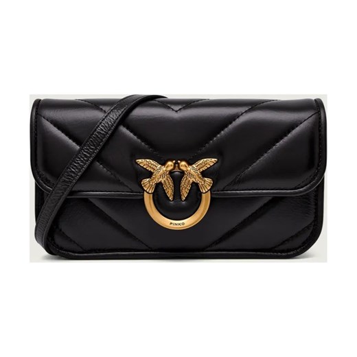 Pinko Skórzana torebka na ramię LOVE BOX ze sklepu Gomez Fashion Store w kategorii Torebki damskie - zdjęcie 187681896