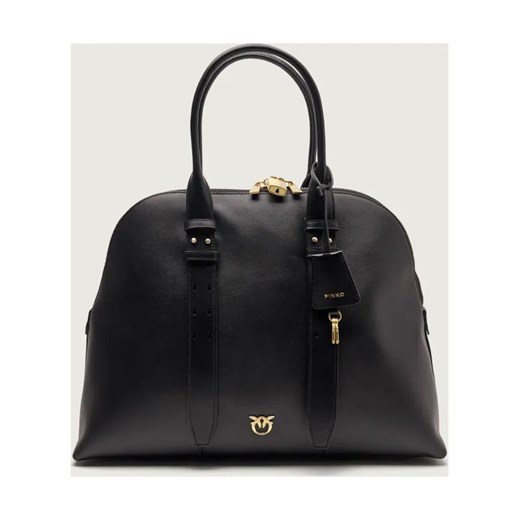 Pinko Skórzany kuferek BOWLING BAG ze sklepu Gomez Fashion Store w kategorii Kuferki - zdjęcie 187681899