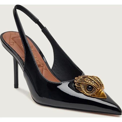 Kurt Geiger Skórzane szpilki LARGE EAGLE SLING ze sklepu Gomez Fashion Store w kategorii Czółenka - zdjęcie 187681958