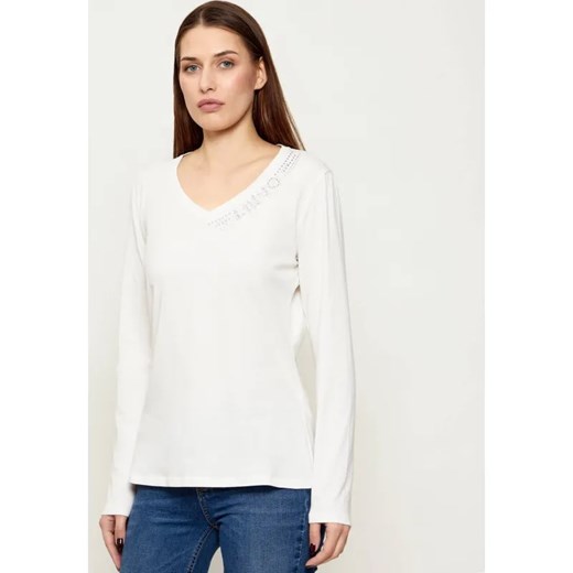 Liu Jo Sport Bluzka | Slim Fit ze sklepu Gomez Fashion Store w kategorii Bluzki damskie - zdjęcie 187682047