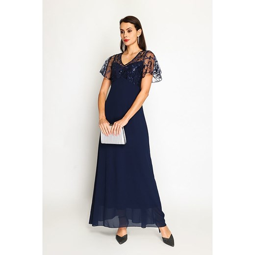 ASSUILI Sukienka w kolorze granatowym ze sklepu Limango Polska w kategorii Sukienki - zdjęcie 187683286