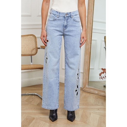 Joséfine Dżinsy &quot;Dalia&quot; w kolorze błękitnym ze sklepu Limango Polska w kategorii Jeansy damskie - zdjęcie 187683298