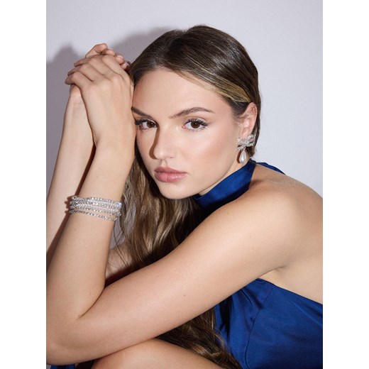 Mohito - Naszyjnik - srebrny ze sklepu Mohito w kategorii Naszyjniki - zdjęcie 187684077