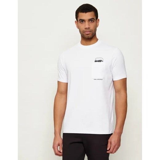 Karl Lagerfeld T-shirt | Regular Fit ze sklepu Gomez Fashion Store w kategorii T-shirty męskie - zdjęcie 187686015