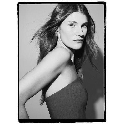 Reserved - Gorsetowy top - jasnoszary ze sklepu Reserved w kategorii Bluzki damskie - zdjęcie 187686135