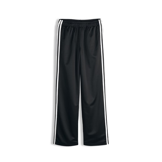 GATE Szerokie dresowe spodnie z bocznymi lampasami 32 ze sklepu gateshop w kategorii Spodnie damskie - zdjęcie 187686447