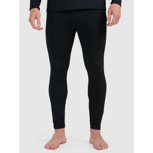 Męska bielizna termiczna ocieplana (dół) 4F 4FWAW25UBRUM091 - czarna XXL Sportstylestory.com