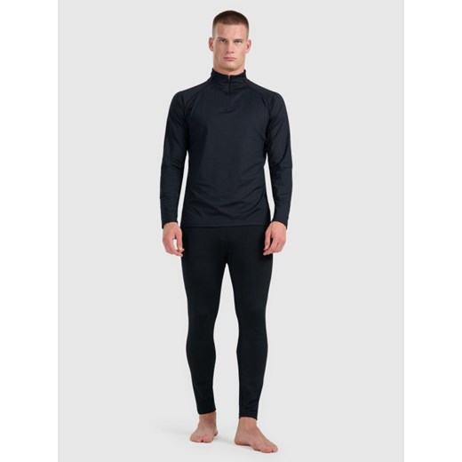 Męska bielizna termiczna ocieplana (dół) 4F 4FWAW25UBRUM091 - czarna XXL Sportstylestory.com