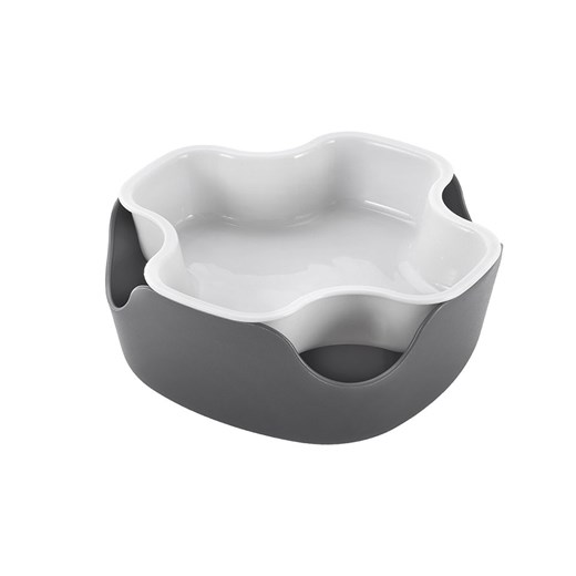 metaltex Miska w kolorze szaro-białym na przekąski - Ø 18 cm ze sklepu Limango Polska w kategorii Naczynia - zdjęcie 187687066