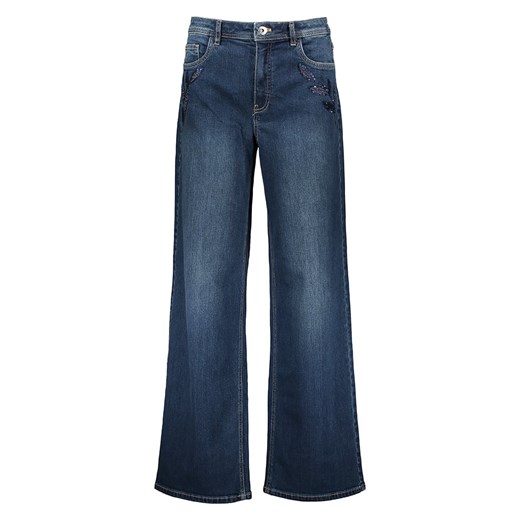 TAIFUN Dżinsy - Comfort fit - w kolorze granatowym ze sklepu Limango Polska w kategorii Jeansy damskie - zdjęcie 187687117