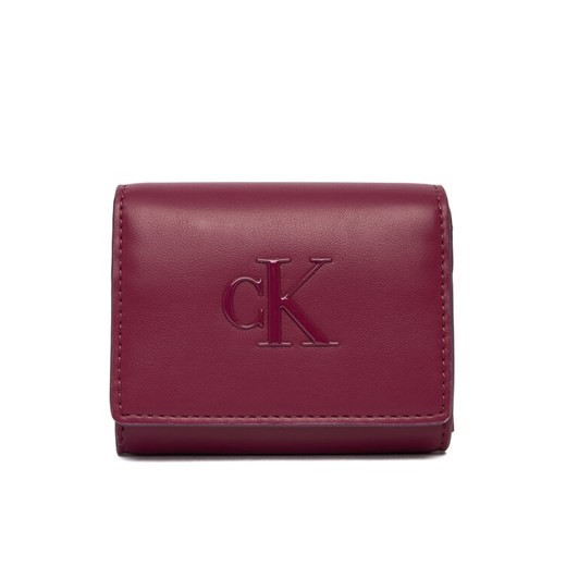 Portfel Calvin Klein Bold Ck Medium Bifold LV04F1047G Różowy ze sklepu eobuwie.pl w kategorii Portfele damskie - zdjęcie 187687266