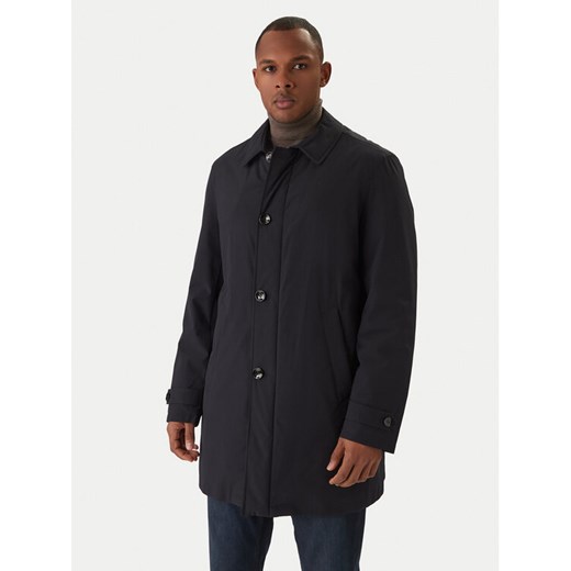 Bugatti Kurtka przejściowa 939911-99010 M Granatowy Regular Fit ze sklepu MODIVO w kategorii Kurtki męskie - zdjęcie 187687469