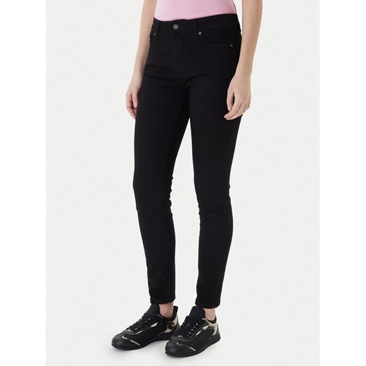 Guess Jeans Jeansy W4YA92 D5DL1 Czarny Skinny Fit ze sklepu MODIVO w kategorii Jeansy damskie - zdjęcie 187687477