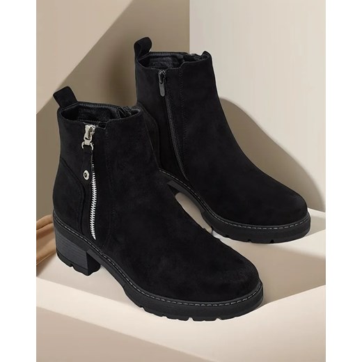 Royalfashion Botki damskie Iffol ze sklepu royalfashion.pl w kategorii Botki - zdjęcie 187687846