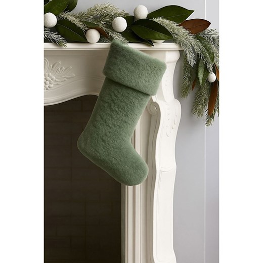 Colourful Cotton Skarpeta świąteczna w kolorze zielonym ze sklepu Limango Polska w kategorii Dekoracje bożonarodzeniowe - zdjęcie 187688679