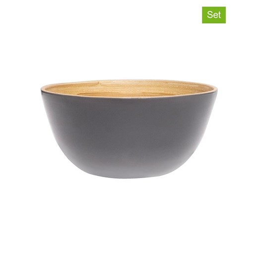 Ibili Miski (2 szt.) w kolorze szarym do przekąsek - Ø 16 cm ze sklepu Limango Polska w kategorii Naczynia - zdjęcie 187688699
