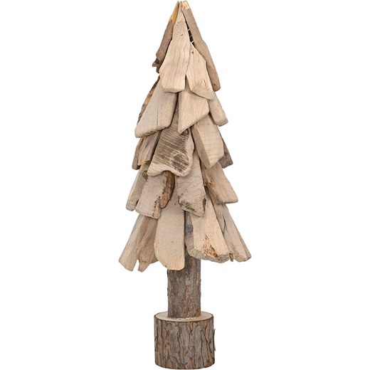 POSIWIO Figurka dekoracyjna &quot;Fir Tree&quot; w kolorze jasnobrązowym - wys. Posiwio onesize okazyjna cena Limango Polska