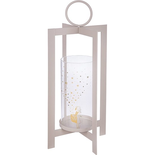 GILDE Świecznik w kolorze szarym - 13,5 x 42 cm ze sklepu Limango Polska w kategorii Świeczniki - zdjęcie 187689219