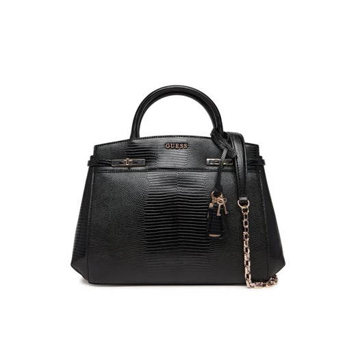 Torebka Guess Melinda HWKL99 33060 Czarny ze sklepu eobuwie.pl w kategorii Kuferki - zdjęcie 187689497