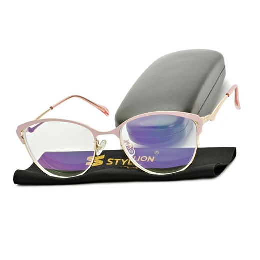 Minusy -4.00 damskie okulary korekcyjne z antyrefleksem ST317C ze skazą! ze sklepu Stylion w kategorii Okulary korekcyjne damskie - zdjęcie 187690066