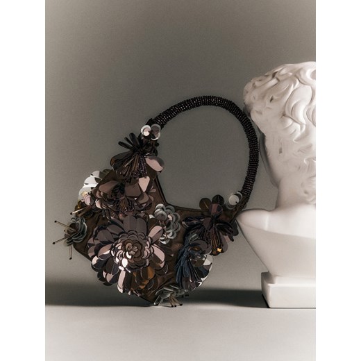 Reserved - Torebka handmade z cekinami - wielobarwny ze sklepu Reserved w kategorii Torebki damskie - zdjęcie 187691666