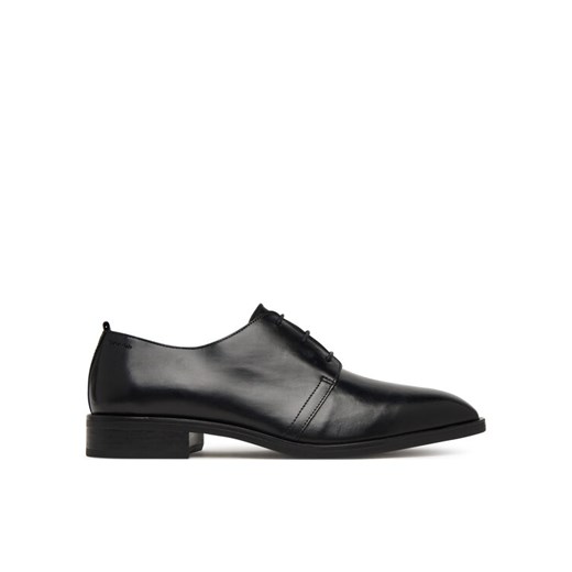 Calvin Klein Półbuty Slim Clean Derby Lth HM0HM02004 Czarny ze sklepu MODIVO w kategorii Buty eleganckie męskie - zdjęcie 187692349