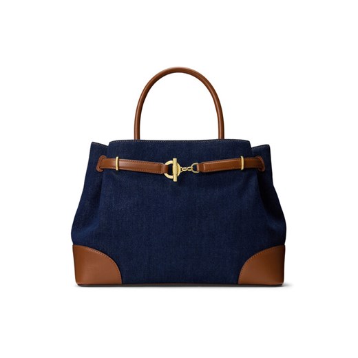 LAUREN RALPH LAUREN Torebka 431P04295001 Granatowy ze sklepu MODIVO w kategorii Kuferki - zdjęcie 187692395