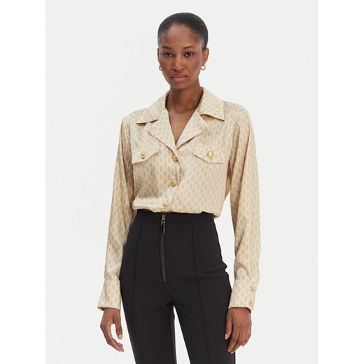 Marciano Guess Koszula 6RGH12 7435A Beżowy Regular Fit ze sklepu MODIVO w kategorii Koszule damskie - zdjęcie 187692406