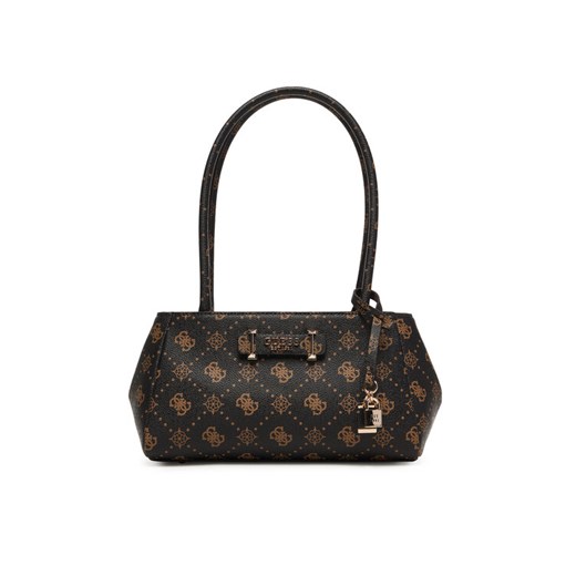 Guess Torebka Carrie Logo HWGP98 98080 Brązowy ze sklepu MODIVO w kategorii Kuferki - zdjęcie 187692417