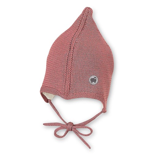 Sterntaler Wełniana czapka w kolorze różowym z wiązaniem ze sklepu Limango Polska w kategorii Czapki dziecięce - zdjęcie 187693486