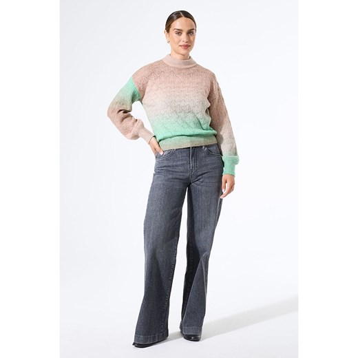 Garcia Sweter w kolorze beżowo-miętowym ze sklepu Limango Polska w kategorii Swetry damskie - zdjęcie 187693655