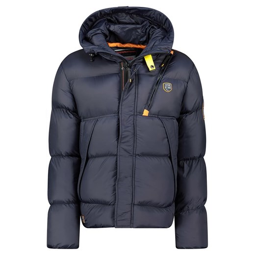 Geographical Norway Kurtka pikowana &quot;Bodir&quot; w kolorze granatowym ze sklepu Limango Polska w kategorii Kurtki męskie - zdjęcie 187693685