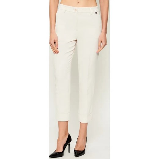 Marc Cain Spodnie cygaretki FRANCA | Straight fit ze sklepu Gomez Fashion Store w kategorii Spodnie damskie - zdjęcie 187694445