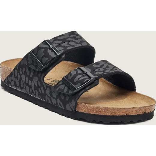 Birkenstock Klapki Arizona SYN Leo| narrow fit | z dodatkiem skóry ze sklepu Gomez Fashion Store w kategorii Klapki damskie - zdjęcie 187694459