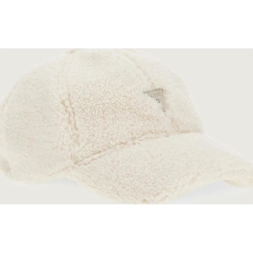 GUESS Bejsbolówka DESIREE | shearling ze sklepu Gomez Fashion Store w kategorii Czapki zimowe damskie - zdjęcie 187694466