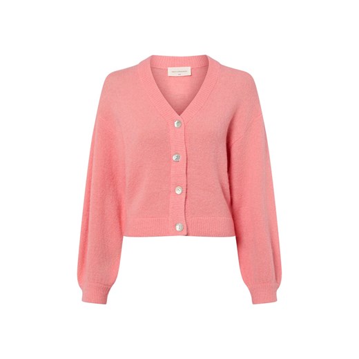 Msch Copenhagen Sweter damski z dzianiny Kobiety brudny róż jednolity ze sklepu vangraaf w kategorii Swetry damskie - zdjęcie 187695118