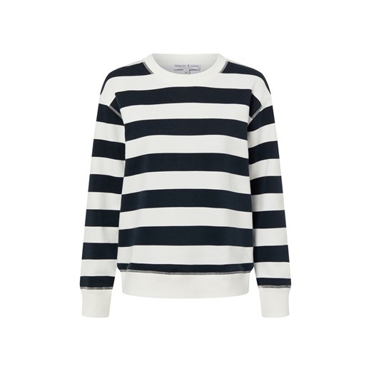 Marie Lund Bluza damska Kobiety Bawełna granatowy w paski ze sklepu vangraaf w kategorii Bluzy damskie - zdjęcie 187695159