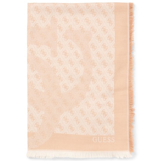 GUESS Damski tkany szalik Kobiety wielbłądzi wzorzysty ze sklepu vangraaf w kategorii Szaliki i chusty damskie - zdjęcie 187695218