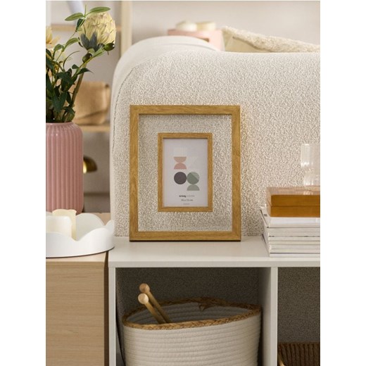 Sinsay - Ramka na zdjęcia - beżowy ze sklepu Sinsay w kategorii Ramki na zdjęcia - zdjęcie 187696125
